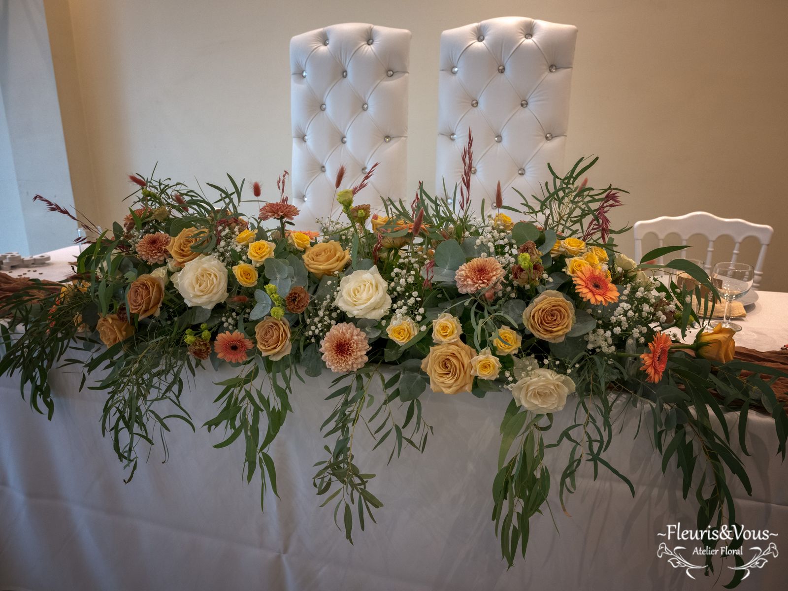 Bouquet de Daniela et son mari