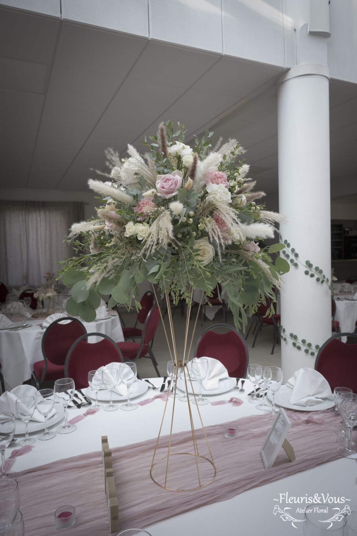 Bouquet de Kimberly et son mari