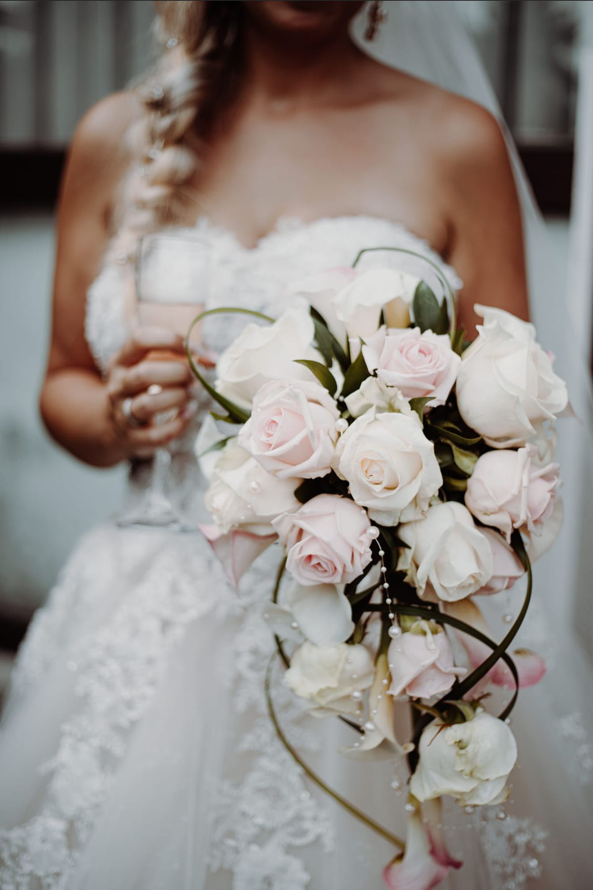 Bouquet de Valérie et son mari