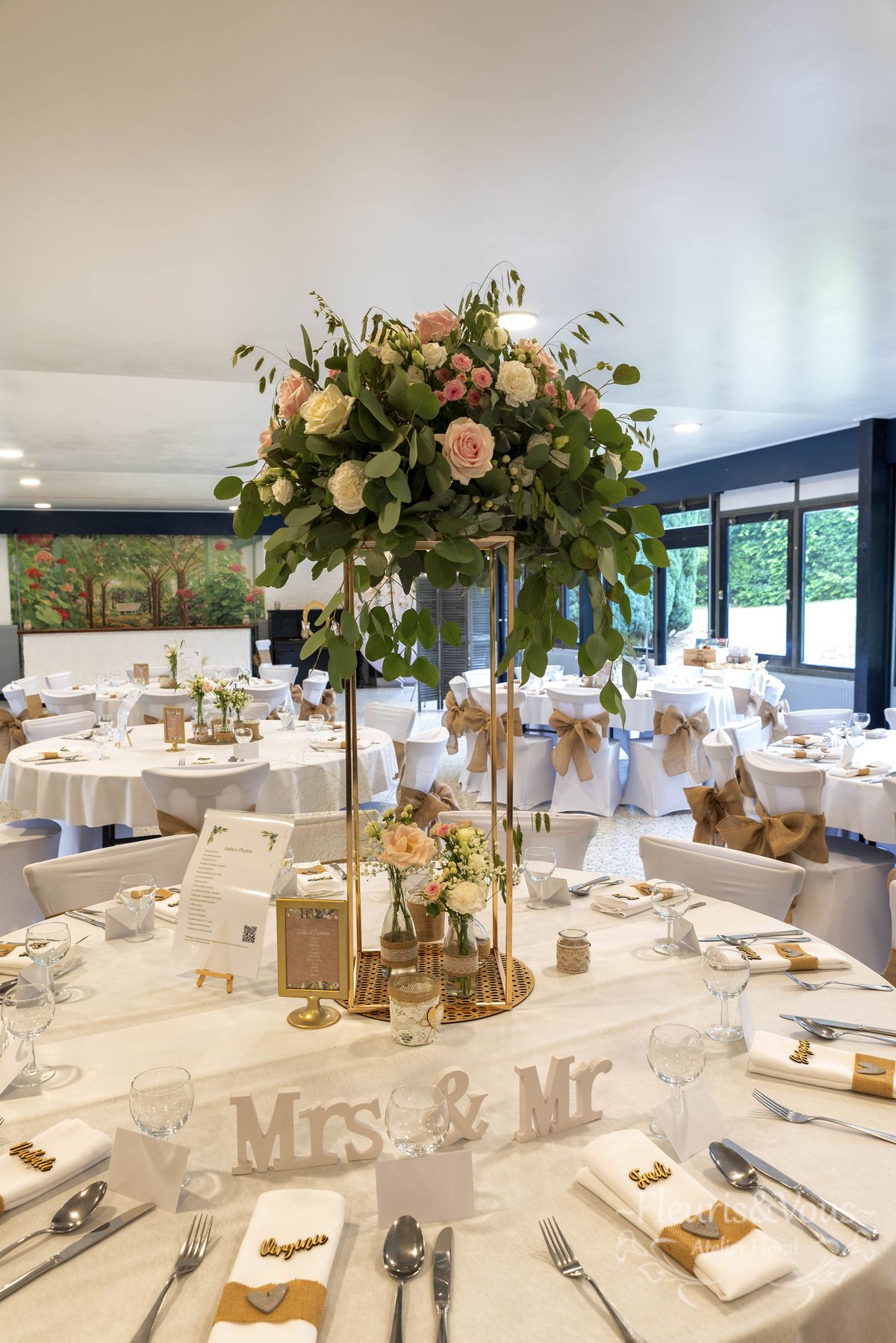 Bouquet de Virginie et son mari